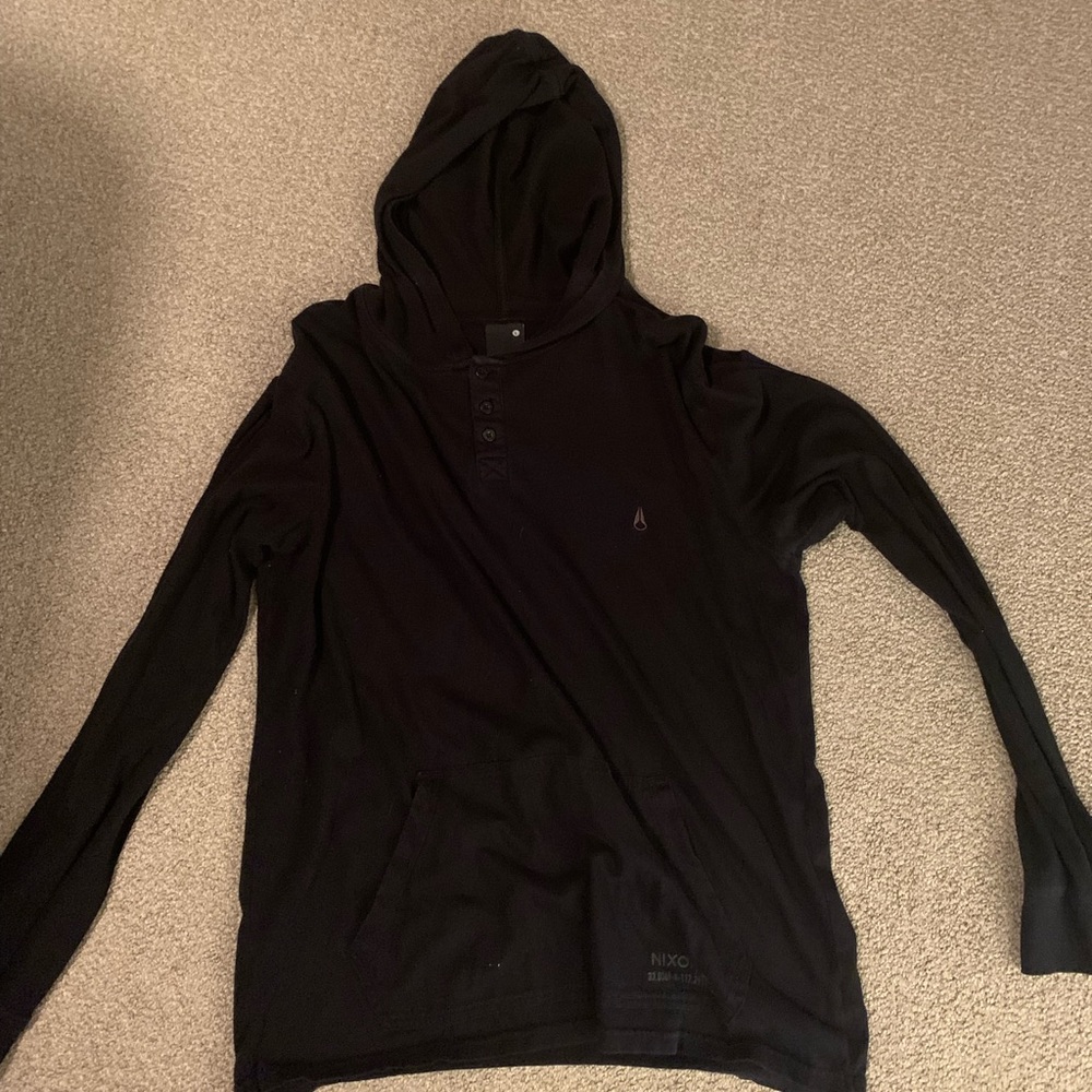 Nixon long sleeve shirt with hood